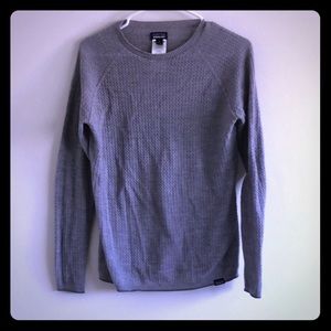 Patagonia merino wool waffle sweater